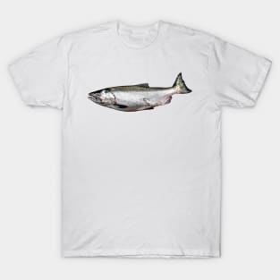 Chinook Salmon Photo T-Shirt